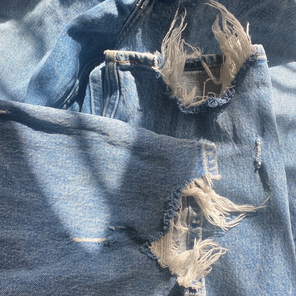 Altered A&F Ripped Jeans - Picture 5 of 10